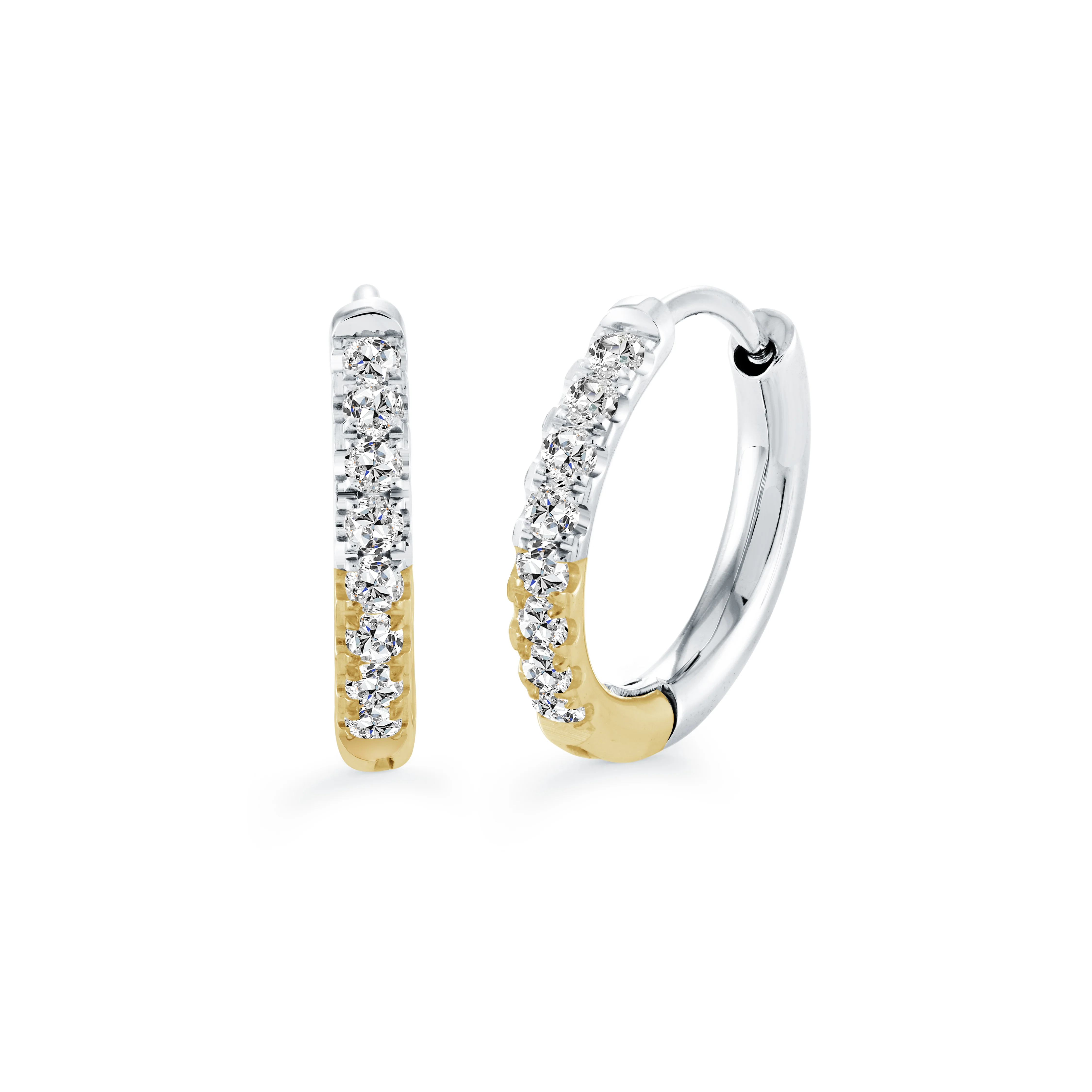 17.5mm Eternity Cz Hoops - Image 3