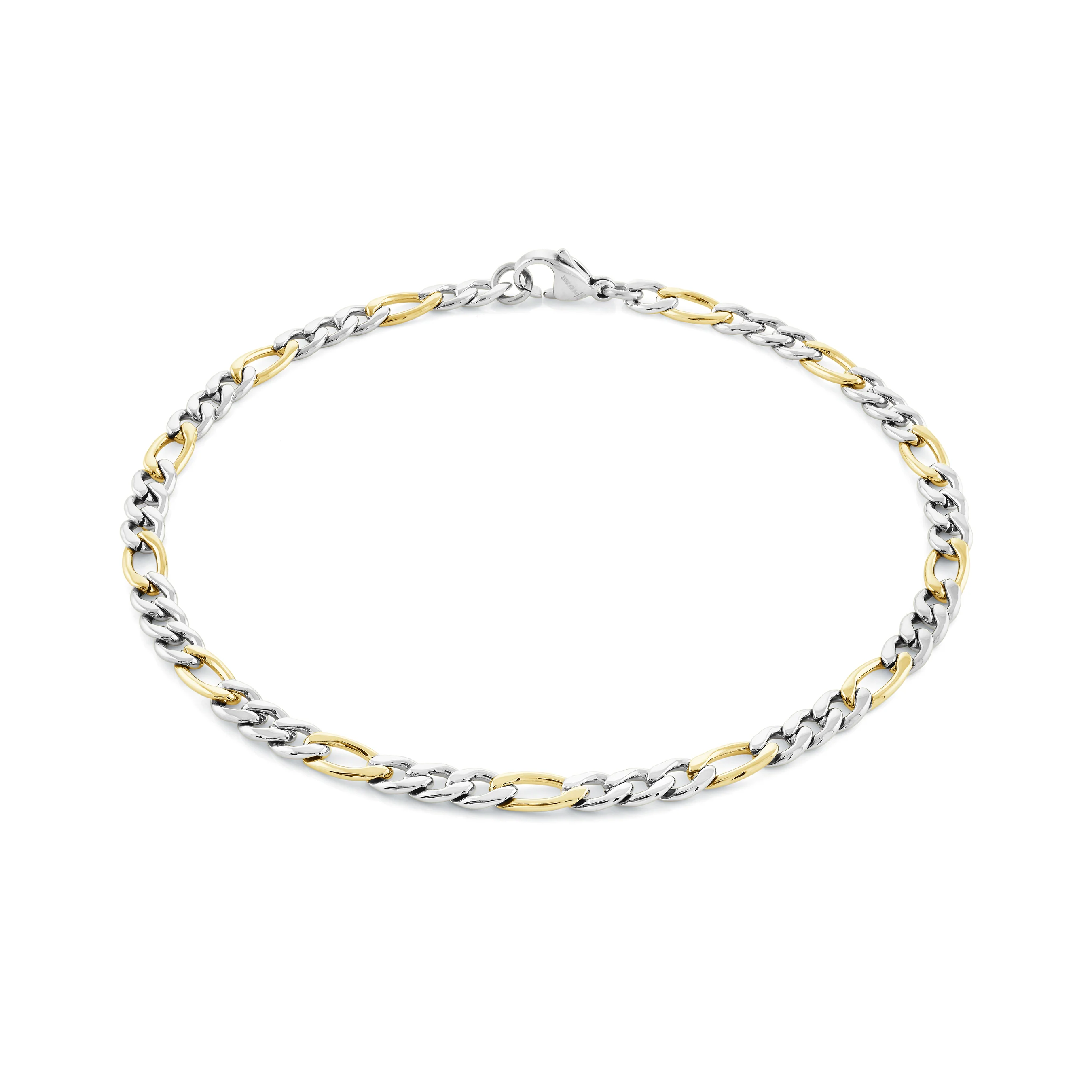 4.5mm Figaro Anklet - Image 3