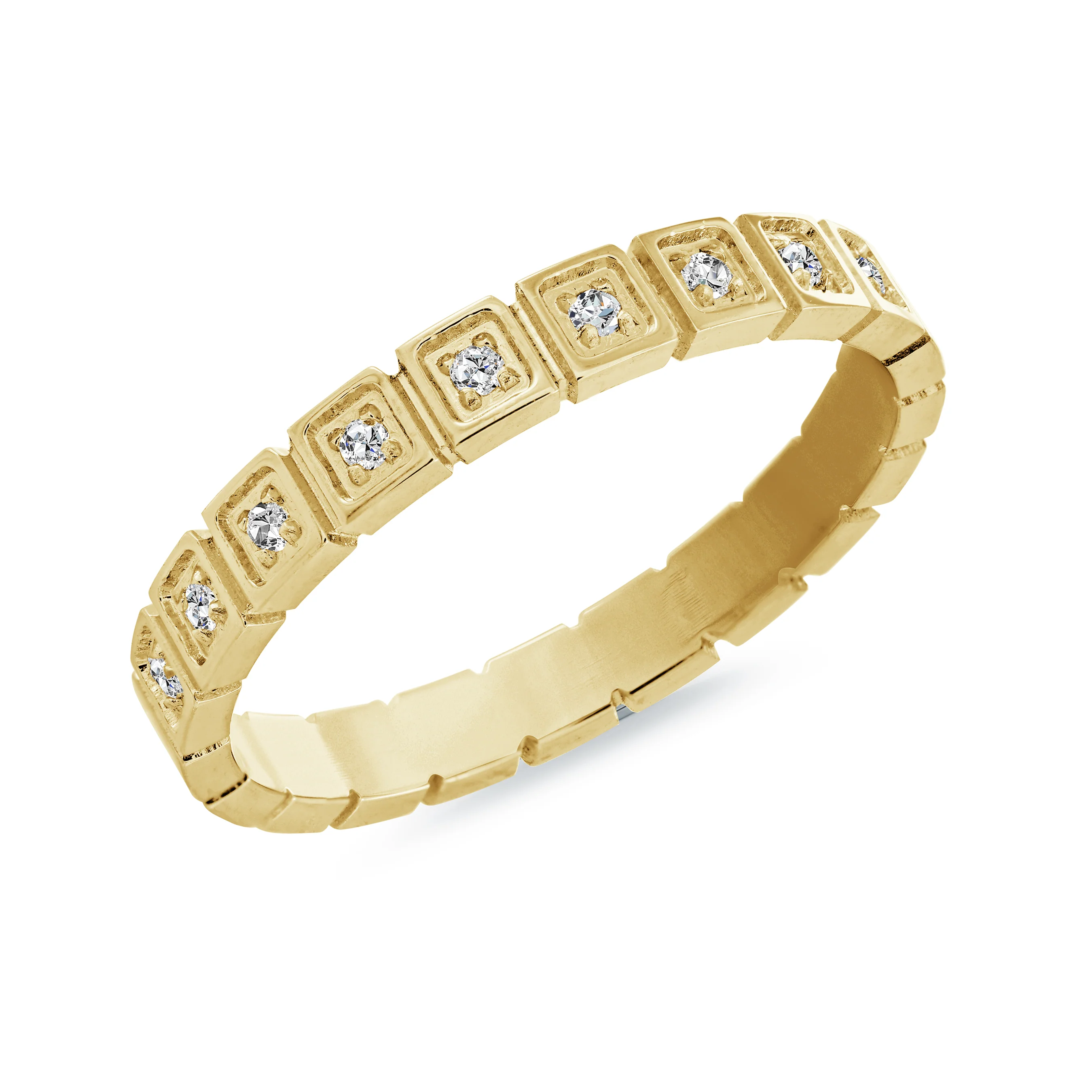 3mm Quadrant Cz Ring - Image 2