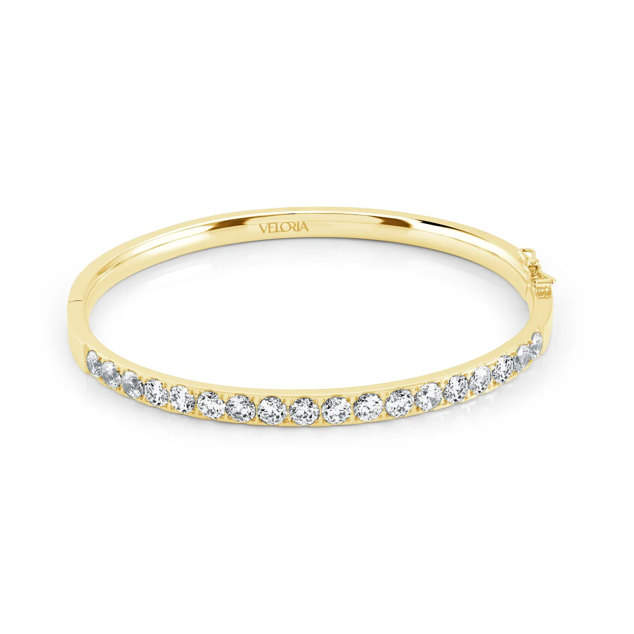 4mm White-Cz Bangle - Image 2