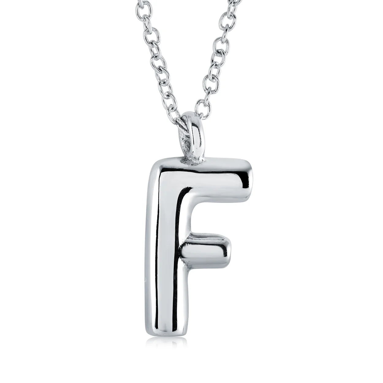 Bubble Initial Necklace - Image 26