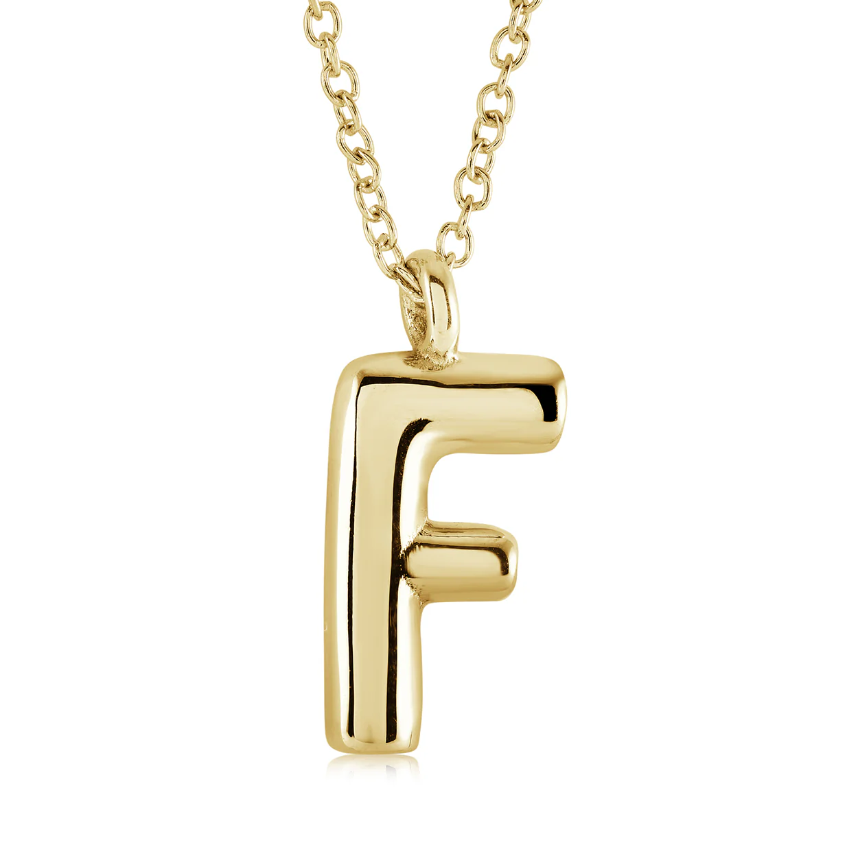 Bubble Initial Necklace - Image 27