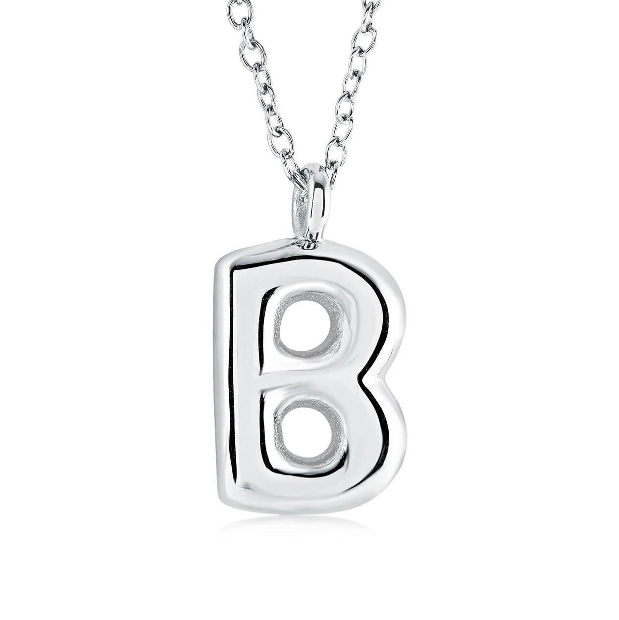 Bubble Initial Necklace - Image 3