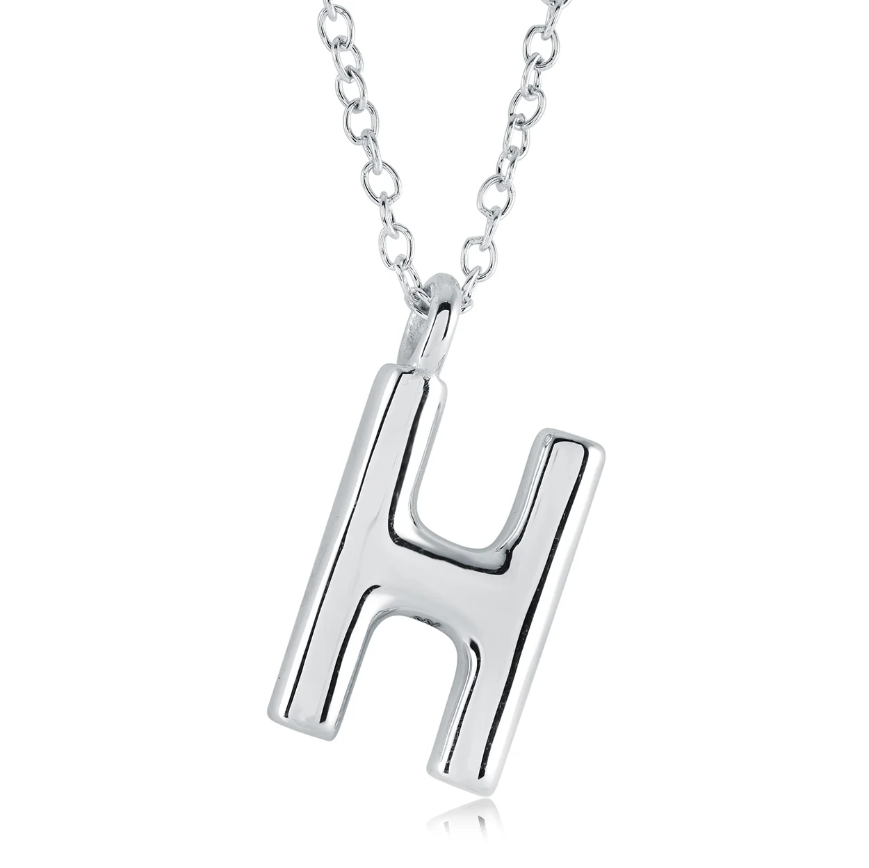 Bubble Initial Necklace - Image 30