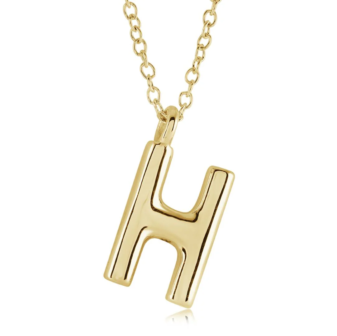Bubble Initial Necklace - Image 31