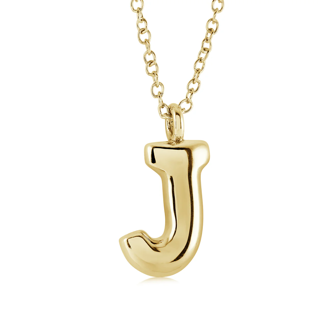 Bubble Initial Necklace - Image 35
