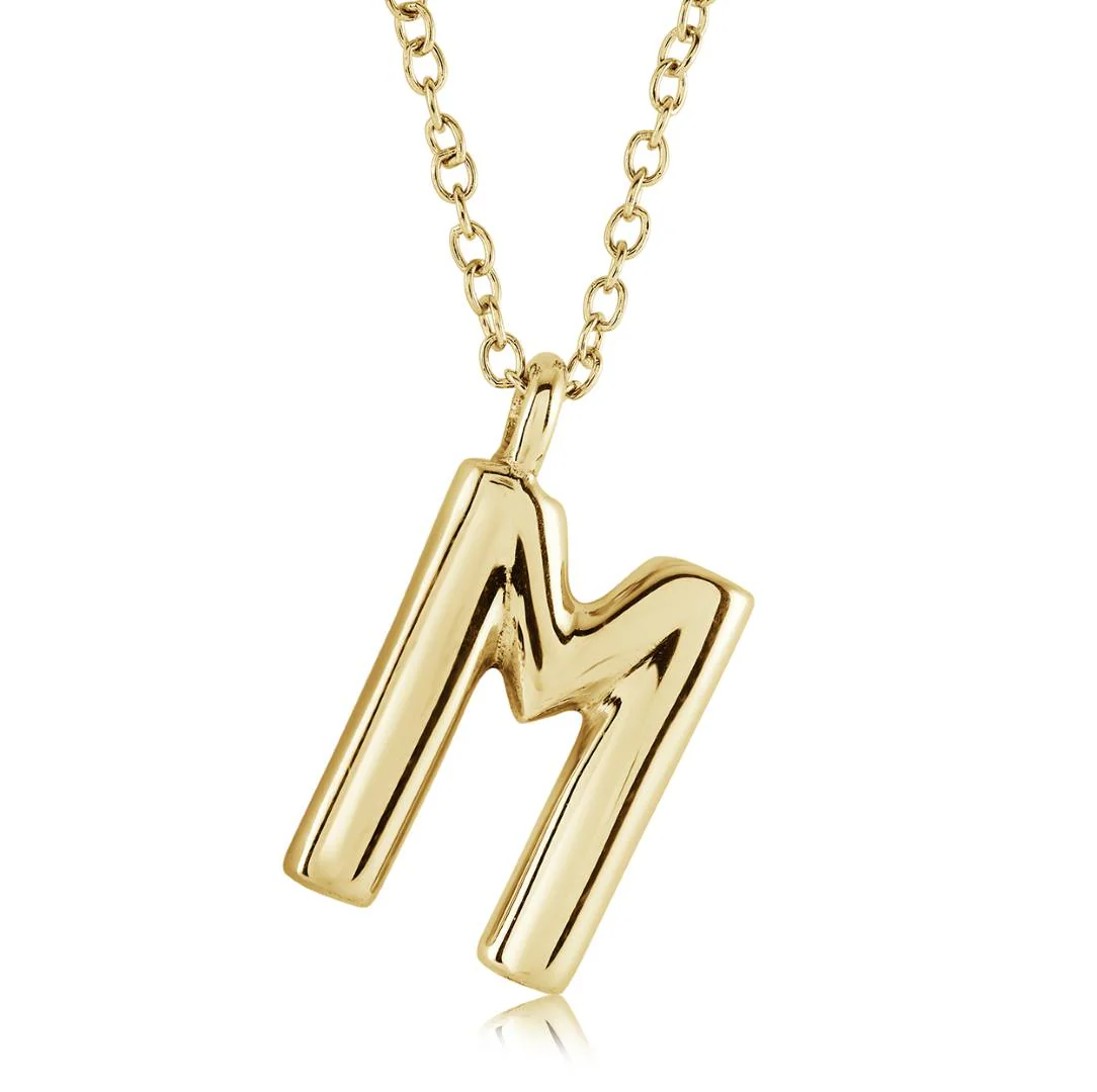 Bubble Initial Necklace - Image 41