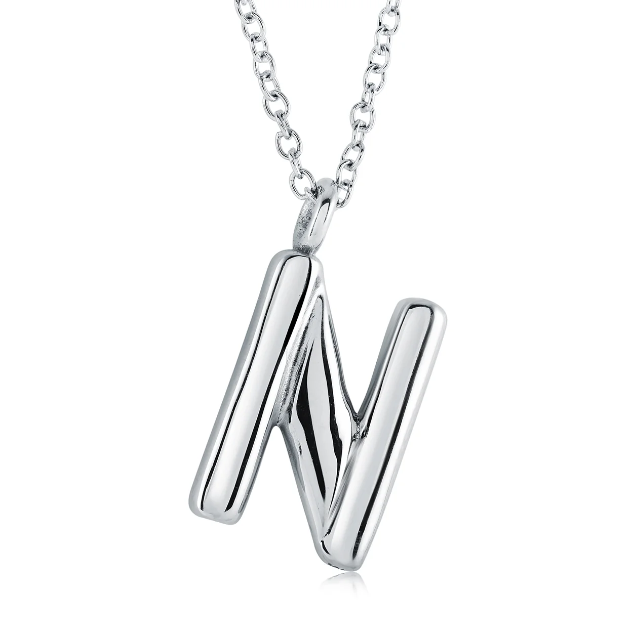 Bubble Initial Necklace - Image 42