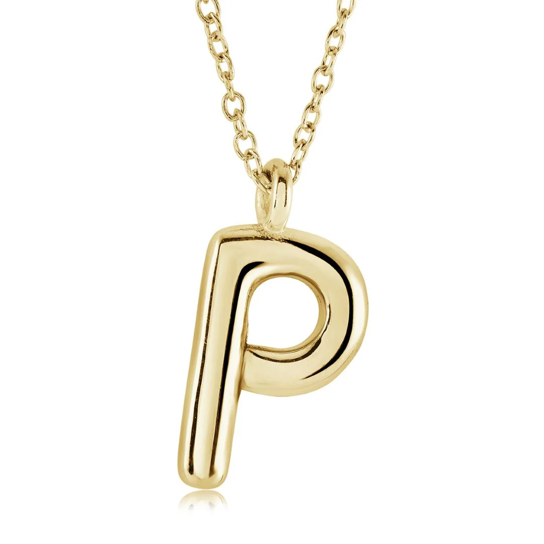 Bubble Initial Necklace - Image 47