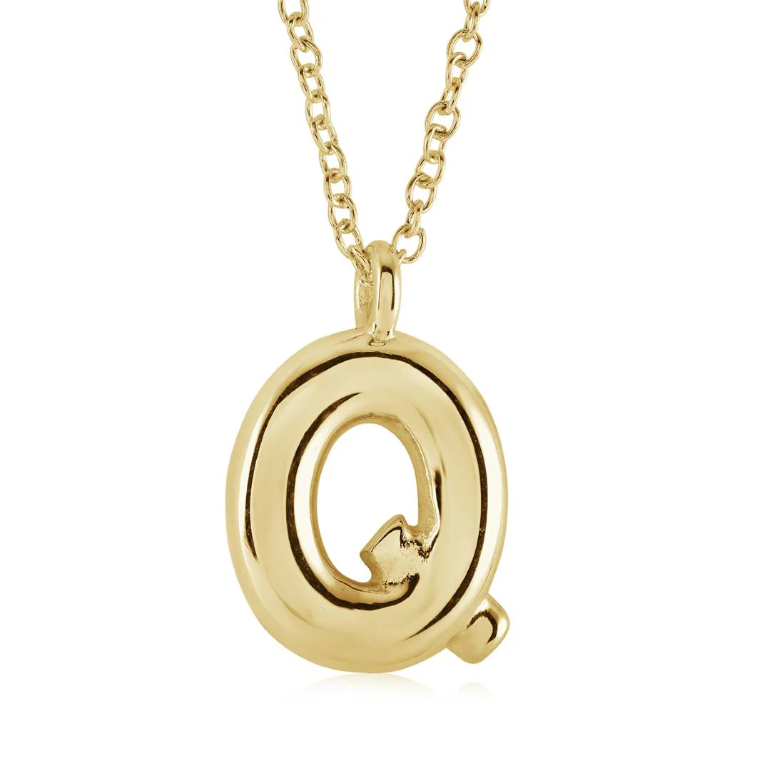 Bubble Initial Necklace - Image 49
