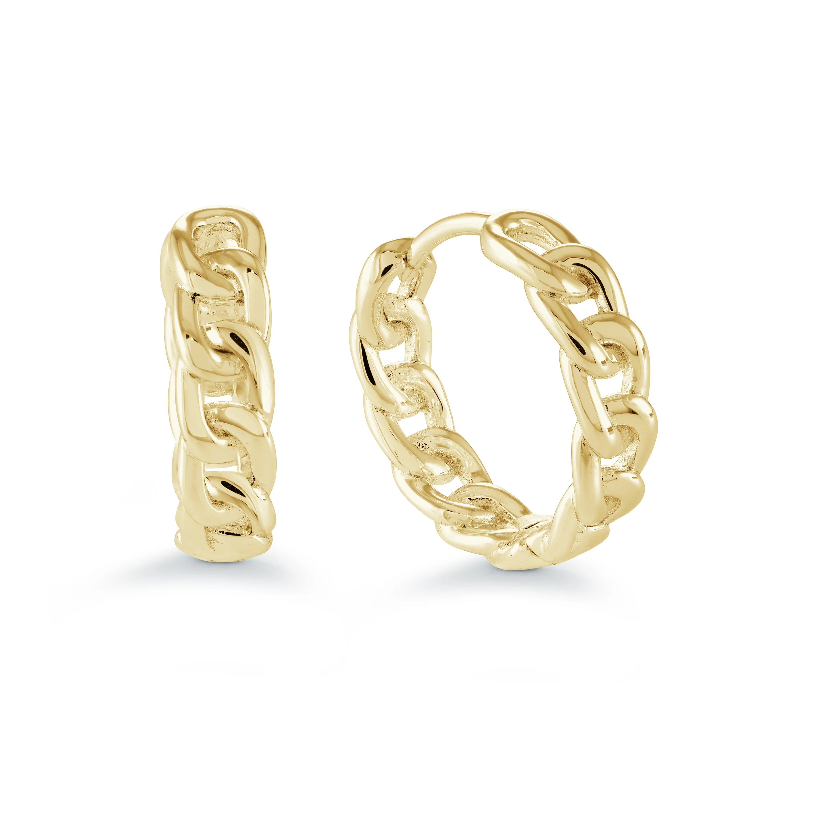 Curban Hoop Earrings - Image 2