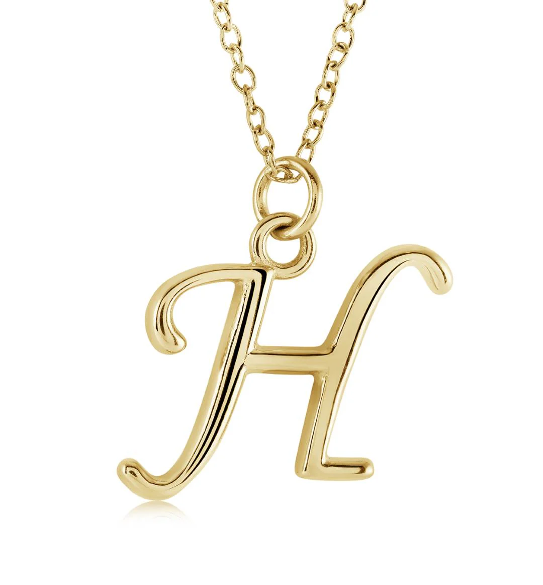 Cursive Initial Necklace - Image 16