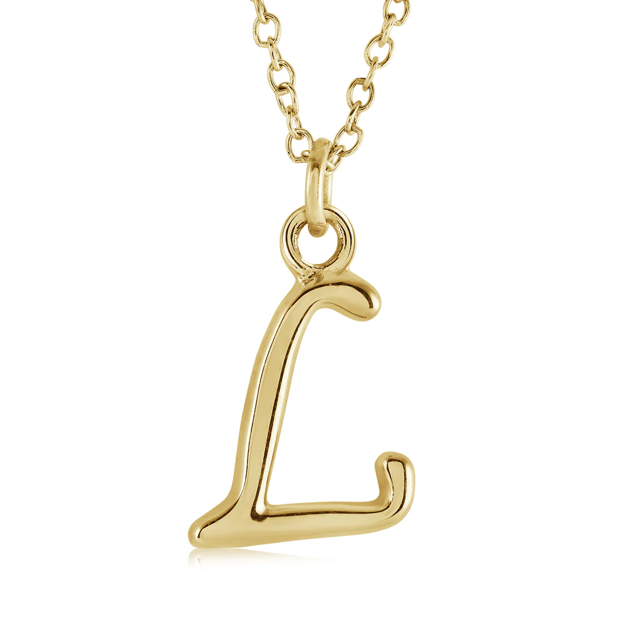 Cursive Initial Necklace - Image 24