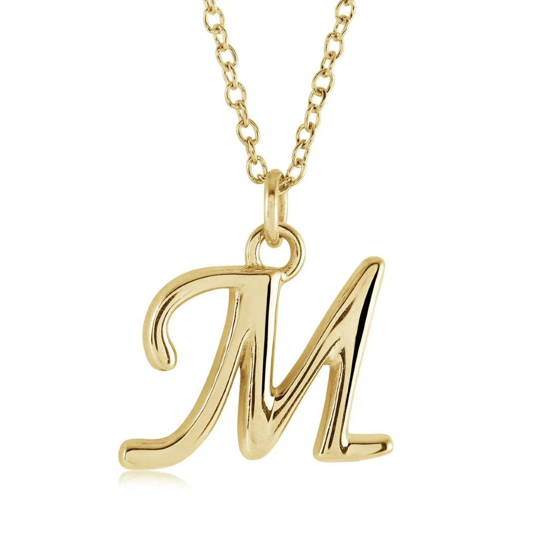 Cursive Initial Necklace - Image 26