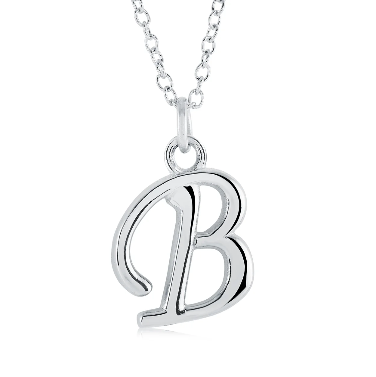Cursive Initial Necklace - Image 3