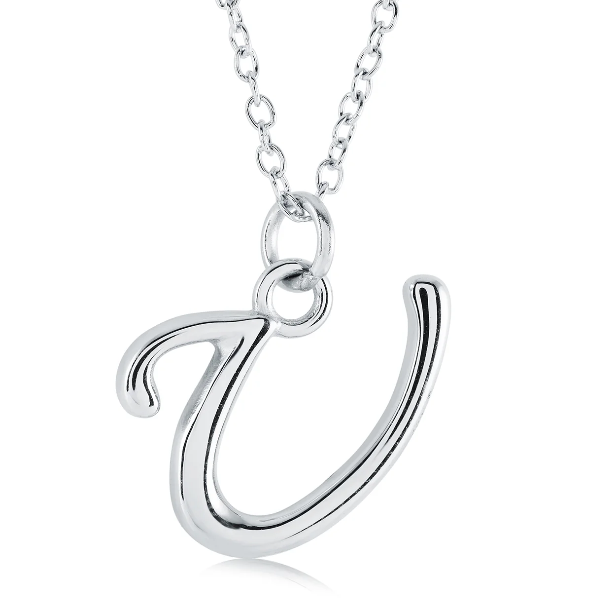 Cursive Initial Necklace - Image 41