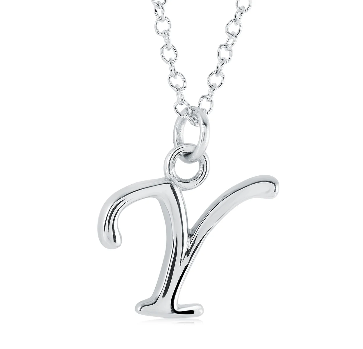Cursive Initial Necklace - Image 49