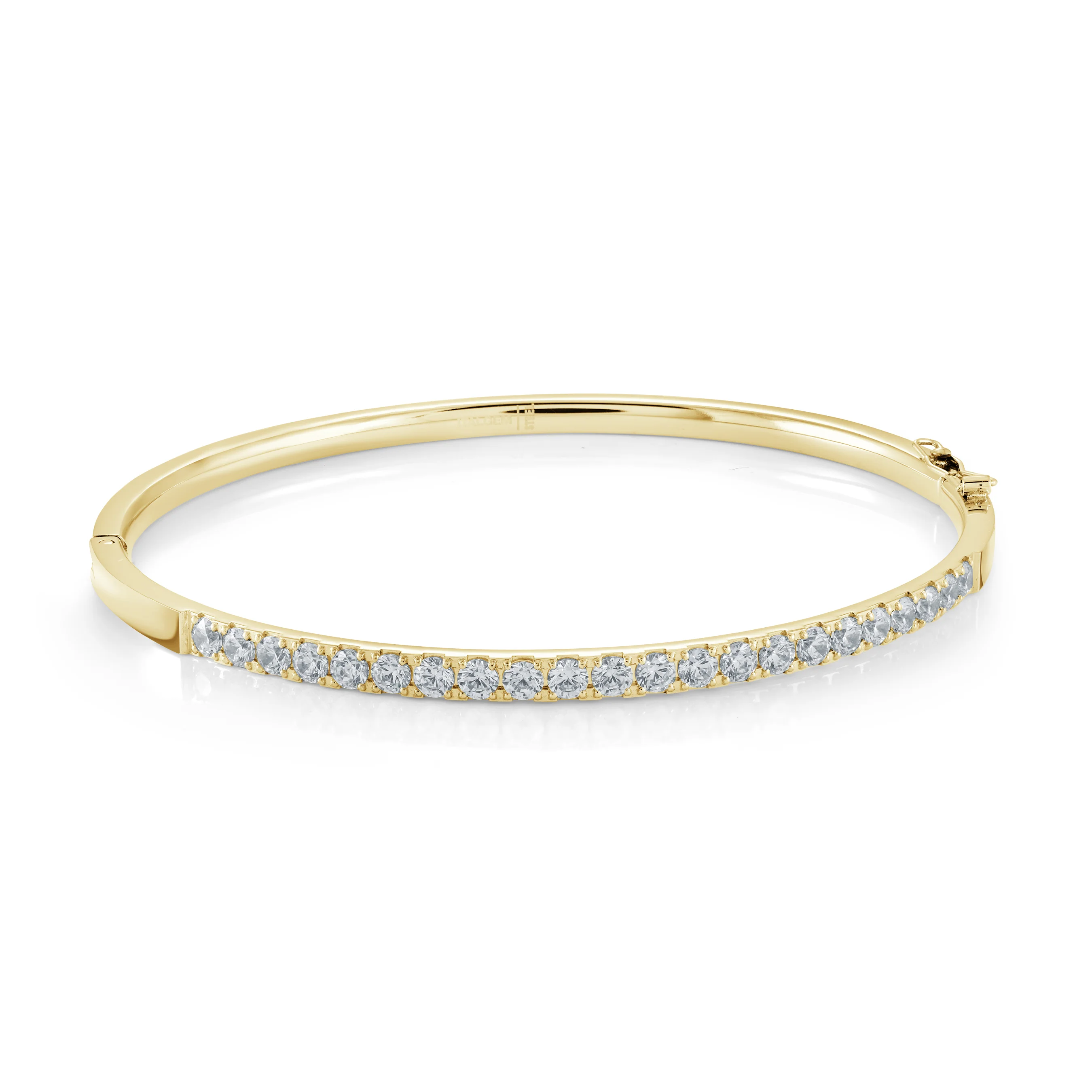 Eternity Cz Bangle Bracelet - Image 2