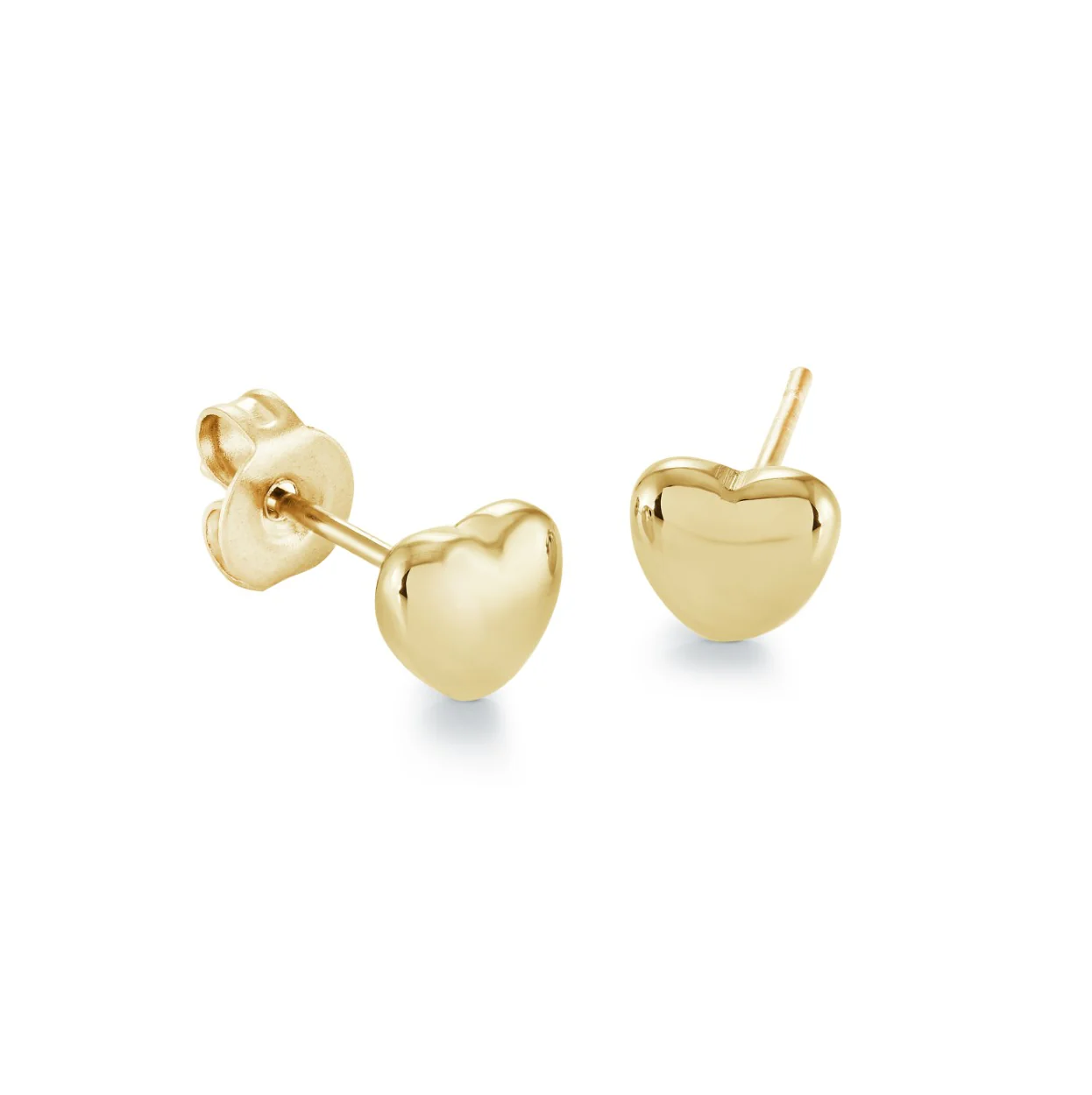 Mini Puff Heart Earrings - Image 2