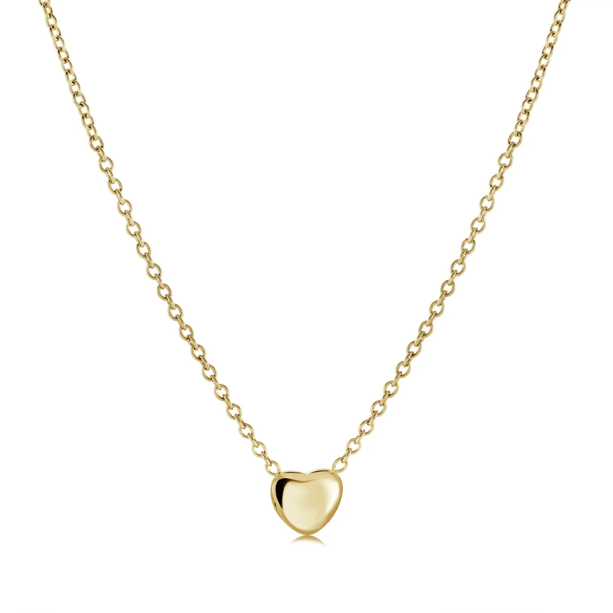 Mini Puff Heart Necklace - Image 2