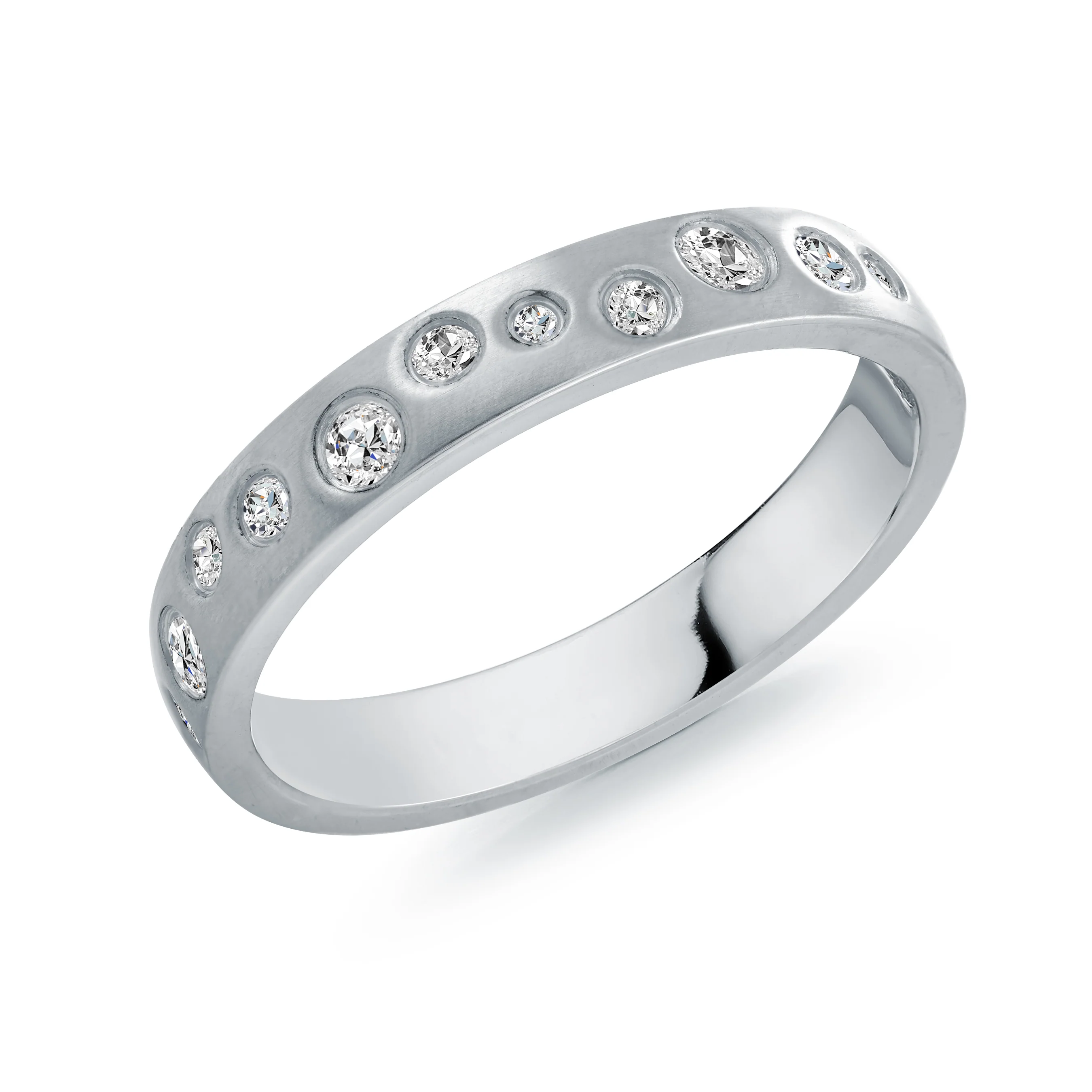 Multi Cz Asymetrical Ring