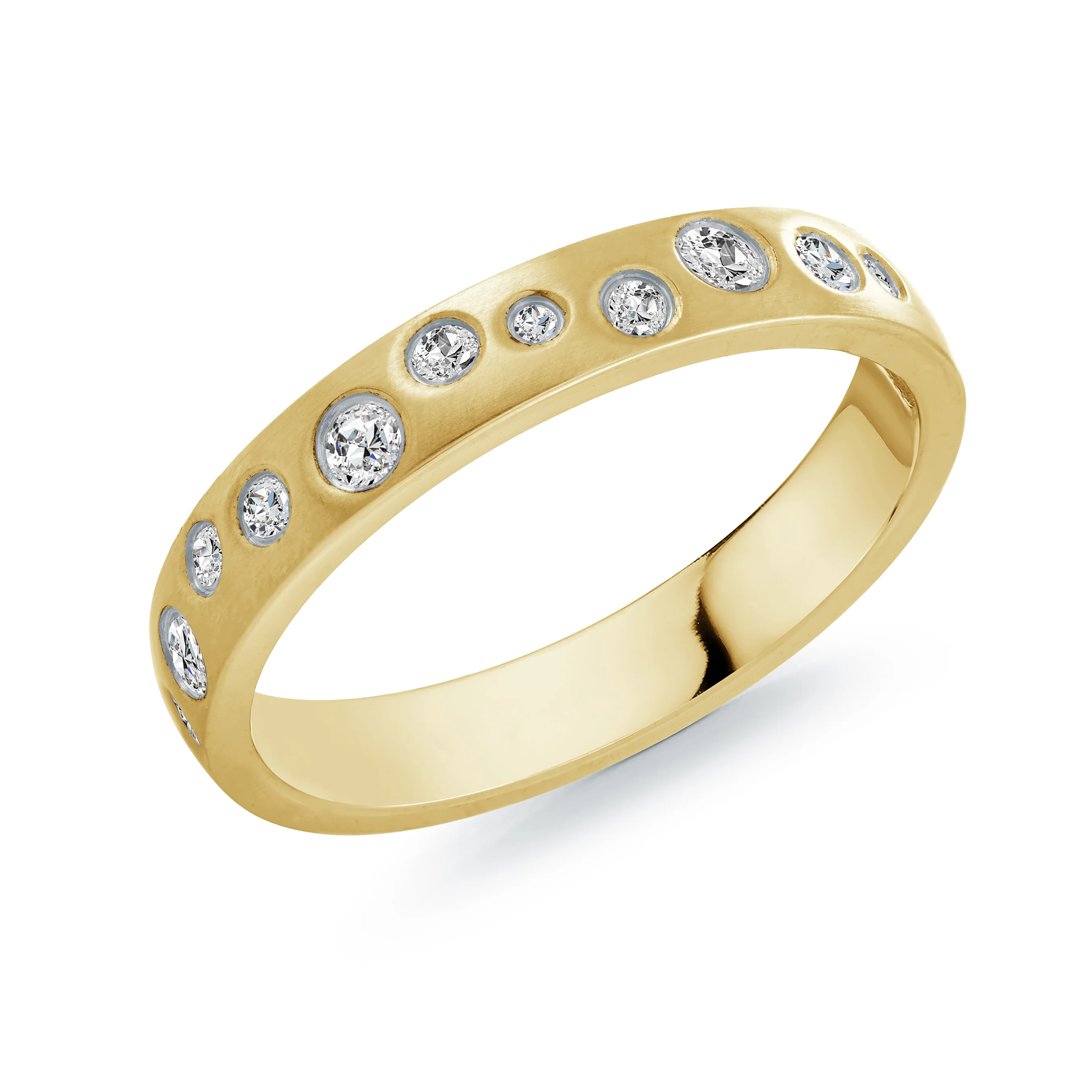 Multi Cz Asymetrical Ring - Image 2