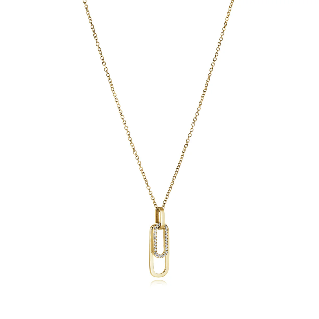 Oval Cz Necklace - Image 2