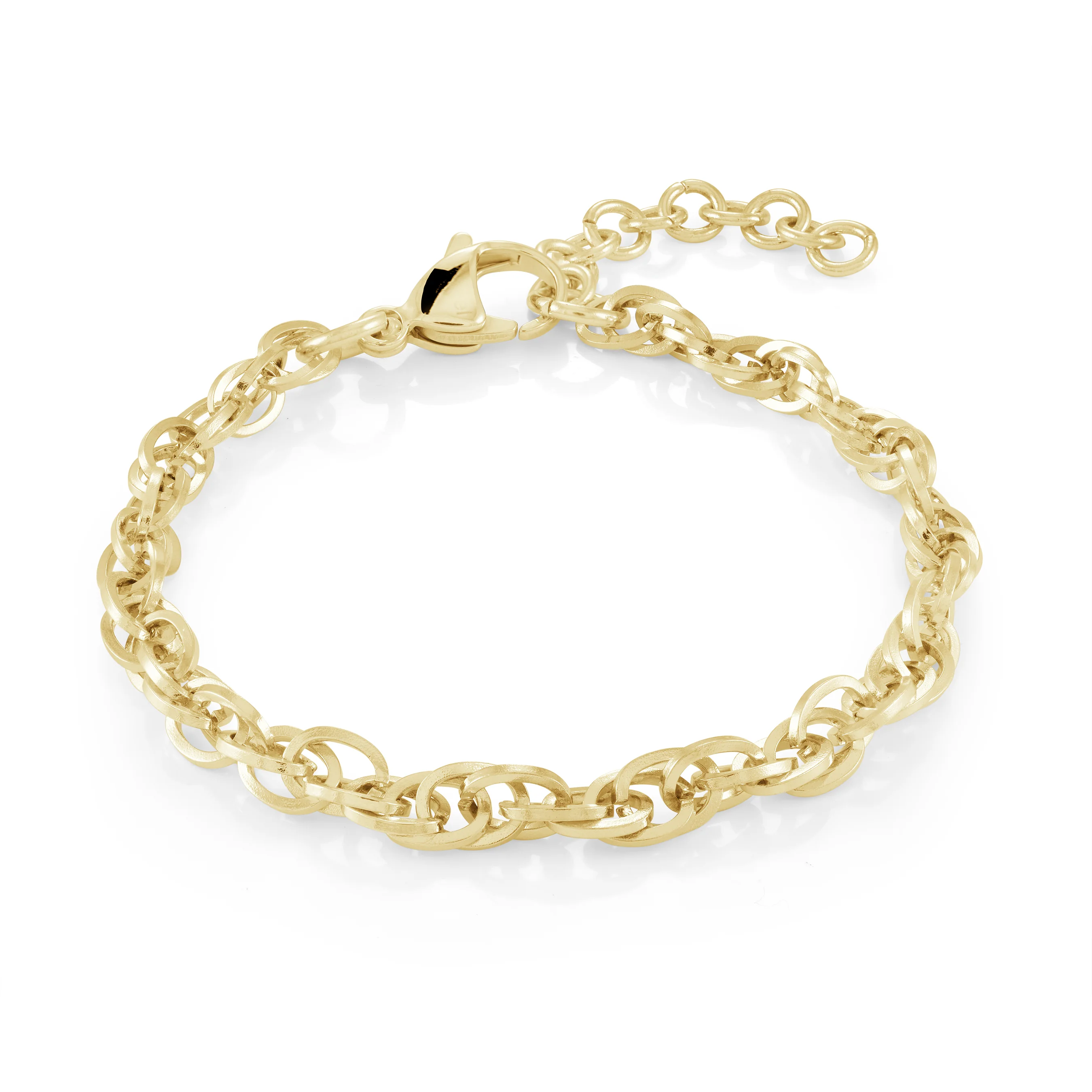 4.5mm Serpentine Twist Adjustable Bracelet - Image 2